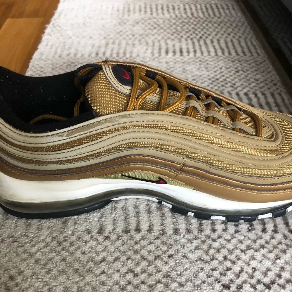 Men’s Nike Air Max 97 “Metallic Gold” - Picture 6 of 7